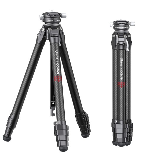 Ulanzi & Coman Zero-Y Carbon Fiber Lightweight Travel Tripod Ulanzi & Coman Zero-Y Carbon Fiber Lightweight Travel Tripod